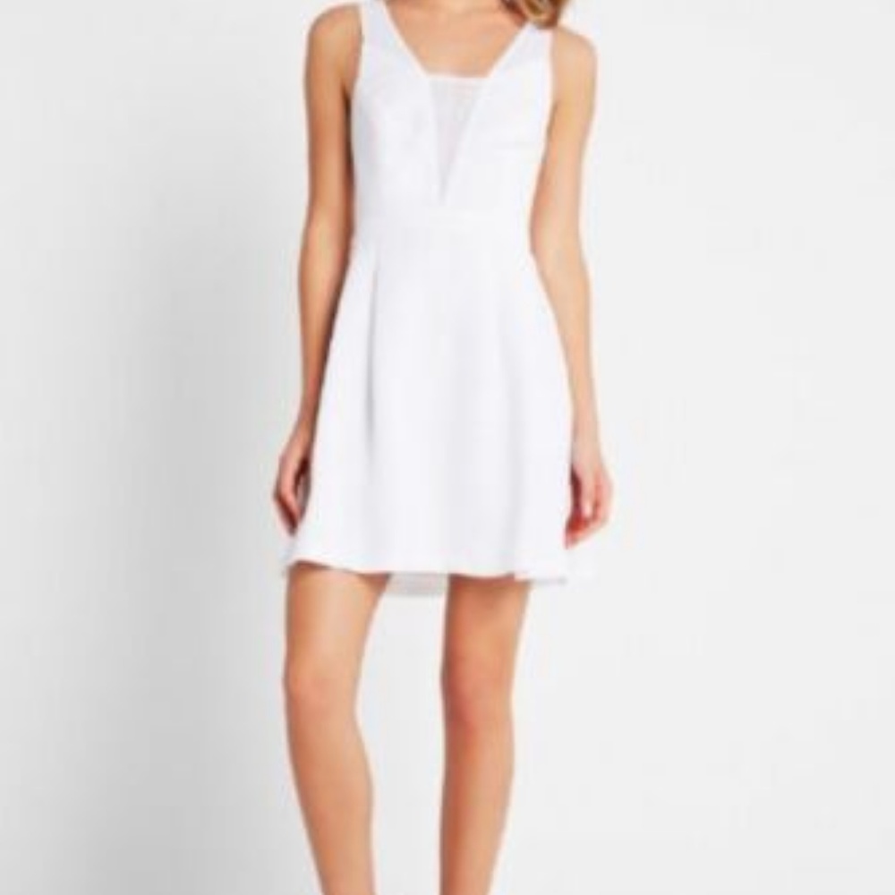 BCBG Strapless Lace Dress 0 XS Bridal Bachelorette